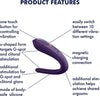 Satisfyer Partner Couples Vibratore per Coppia Clitoride - Punto G e Pene Insieme massima stimolazione di Coppia Flessibile In Silicone Salute e cura della persona/Erotismo e contraccezione/Sex toys/Vibratori/Vibratori per coppia Kondorama - Martinsicuro, Commerciovirtuoso.it