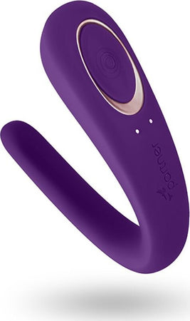 Satisfyer Partner Couples Vibratore per Coppia Clitoride - Punto G e Pene Insieme massima stimolazione di Coppia Flessibile In Silicone Salute e cura della persona/Erotismo e contraccezione/Sex toys/Vibratori/Vibratori per coppia Kondorama - Martinsicuro, Commerciovirtuoso.it