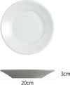 SATURNIA-Piatto-Frutta-Tivoli-Bianco-20cm