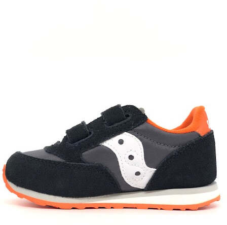 SAUCONY Baby Jazz Bambino Bk/ Gr/ Orange