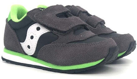 SAUCONY BABY JAZZ Bambino Gr/ Bk/ Green