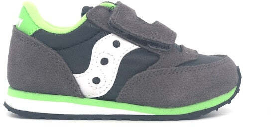 SAUCONY BABY JAZZ Bambino Gr/ Bk/ Green