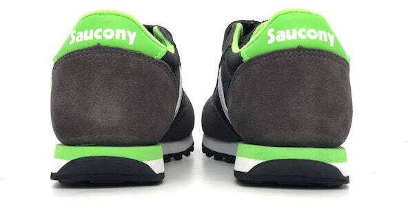 SAUCONY Jazz Double Bambino Gr/ Bk/ Green