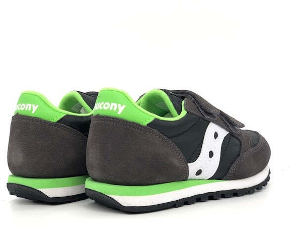 SAUCONY Jazz Double Bambino Gr/ Bk/ Green