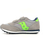 SAUCONY JAZZ DOUBLE Hl bambino grigio/ verde/ blu