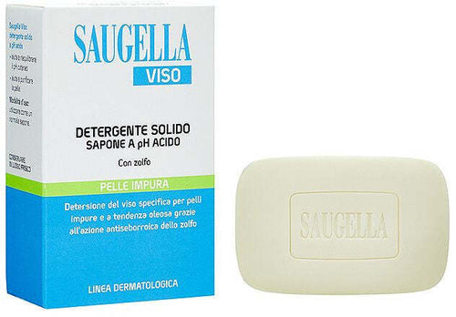 Saugella detergente viso solido zolfo 100g