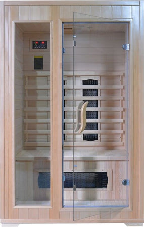 Sauna-a-Infrarossi-per-2-persone-in-Legno-Hemlock-120x100-Rubino