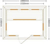 Sauna-Infrarossi-da-Esterno-in-Legno-Hemlock-153x110-Chalet