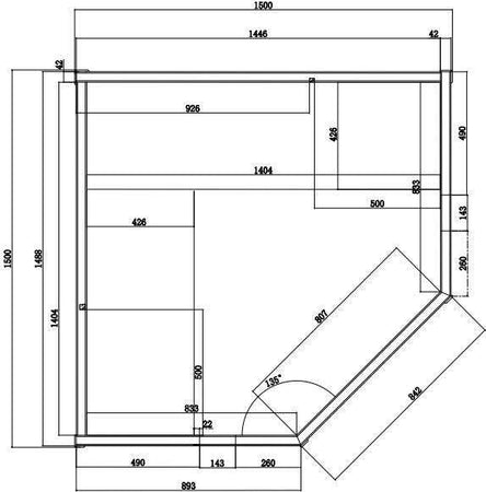 Sauna-Infrarossi-per-4-persone-in-Legno-Hemlock-150x89x84-Lux