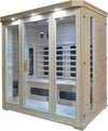 Sauna-Infrarossi-per-4-persone-in-Legno-Hemlock-175x120x190-Tris