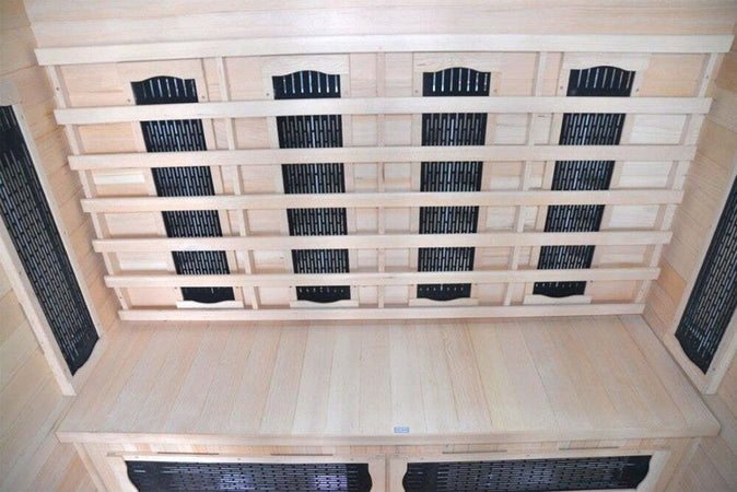 Sauna-Infrarossi-per-4-persone-in-Legno-Hemlock-175x120x190-Tris
