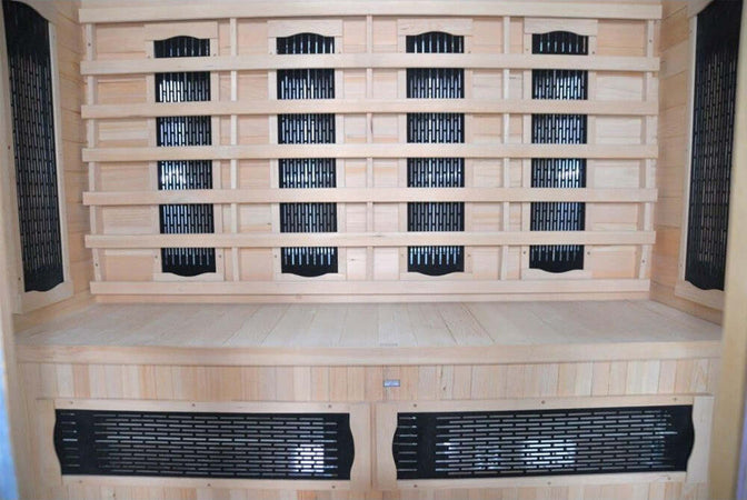 Sauna-Infrarossi-per-4-persone-in-Legno-Hemlock-175x120x190-Tris