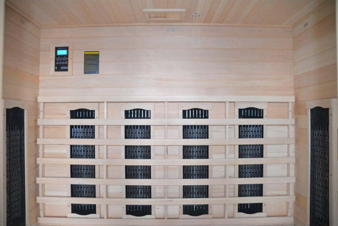 Sauna-Infrarossi-per-4-persone-in-Legno-Hemlock-175x120x190-Tris