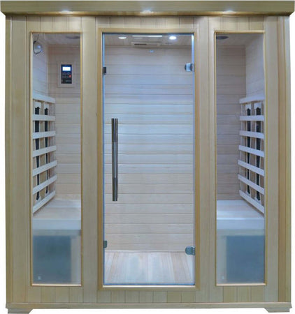 Sauna-Infrarossi-per-4-persone-in-Legno-Hemlock-175x135-Lusso