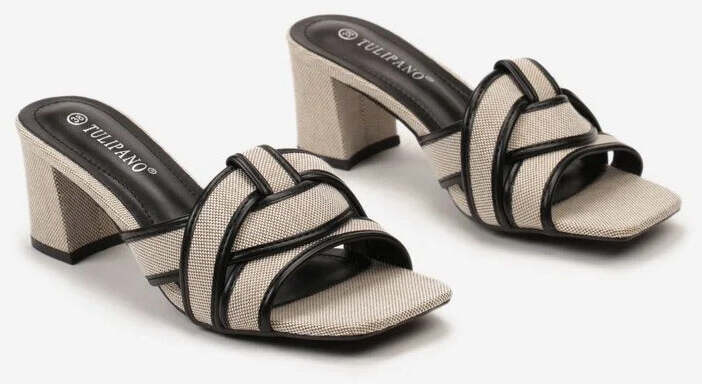 Savanna - Sandali intrecciati in tessuto