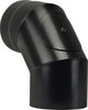 Save-Fumisteria-PN1508-Gomito-Pellet-90°-con-ispezione-nero-opaco-Ø-15-cm