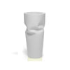 Vaso Saving/Space struttura in polietilene per esterno