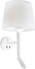 SAVOY Lampada da parete con lettore bianca/bianca Illuminazione/Illuminazione per interni/Illuminazioni per pareti/Applique Led Mall Home - Napoli, Commerciovirtuoso.it
