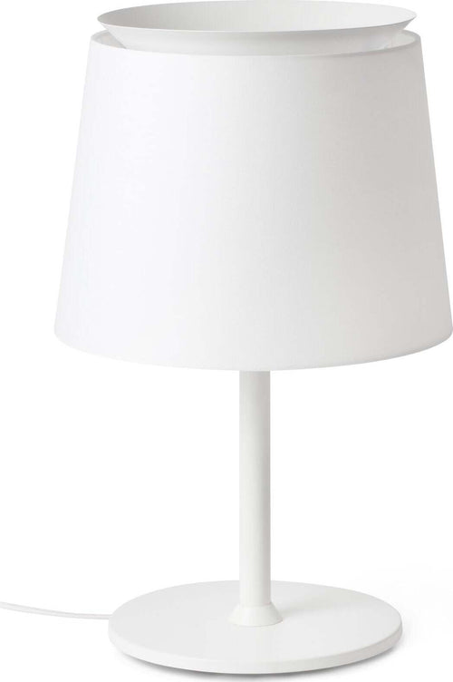 SAVOY Lampada da tavolo bianca/bianca Illuminazione/Illuminazione per interni/Lampade/Lampade da tavolo e abat-jour Led Mall Home - Napoli, Commerciovirtuoso.it