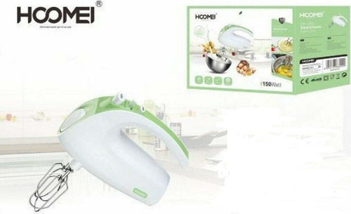 Sbattitore Elettrico 5 Velocita' Frullatore Impastatore 150 Watt Hoomei Hm-6855 Casa, arredamento e bricolage > Elettrodomestici > Sbattitori Trade Shop italia - Napoli, Commerciovirtuoso.it