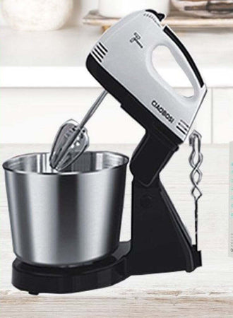 Sbattiuova Frusta Sbattitore Elettrico Miscela 100w Con Secchio Acciaio Tx-8175 Casa e cucina/Elettrodomestici per la cucina/Robot da cucina frullatori e impastatrici/Mixer da cucina/Sbattitori elettrici Trade Shop italia - Napoli, Commerciovirtuoso.it