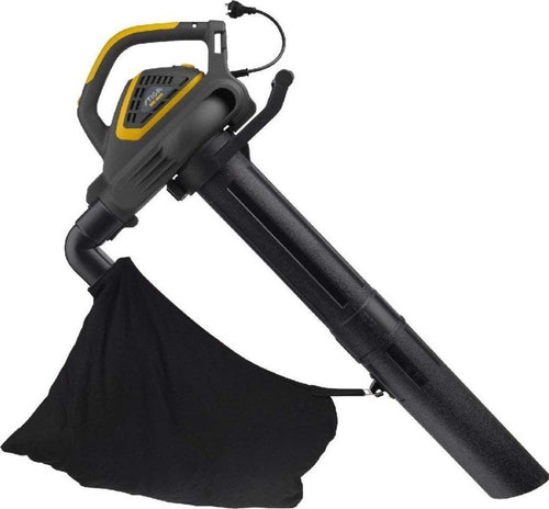 Sbl 2600 soffiatore aspiratore elettrico 2600 w con sacco raccogli foglie aghi trituratore