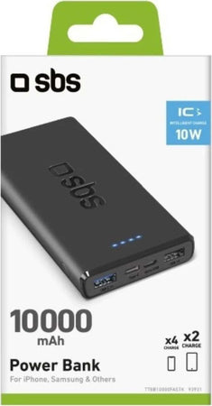 Sbs-Power-Bank-10.000-Mah-Extra-Slim-Con-Porta-Usb-2.1