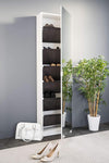 SC13-scarpiera-ingresso-moderna-bianca-2-ante-legno-salvaspazio-armadio-bianco-grigio-cemento-specchio