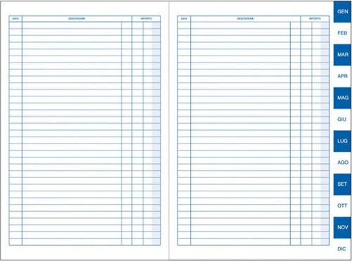 Scadenziario Gennaio-Dicembre - uso mano - 17 x 24cm - 24 fogli - BM [multipack] 10 pezzi Cancelleria e prodotti per ufficio/Archivio ufficio e accessori per scrivania/Modulistica e conservazione registri/Libri e registri contabili Eurocartuccia - Pavullo, Commerciovirtuoso.it