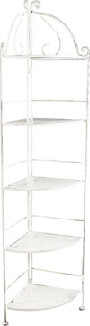 Scaffale-5-piani-angolare-stile-provenzale-in-ferro-verniciato-Bianco-Milani-Home