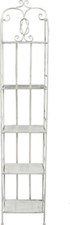 Scaffale-5-piani-stile-provenzale-in-ferro-verniciato-Bianco-Milani-Home