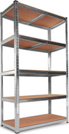 Scaffale in acciaio zincato con mensole in MDF Capacità 875 kg  90 x 40 x180 cm