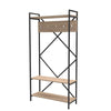 Scaffale ingresso appendiabiti Kety metallo antracite