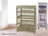 Scaffale-Legno-Stoffa-Vigo-Scarpiera-Naturale-Rettangolare-Cm63x27,5h68,5