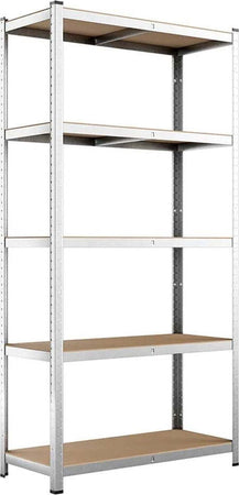 Scaffale Metallo Zincato 5 Ripiani Mdf Scaffalatura Carichi Pesanti 180x120x45cm Commercio Industria e Scienza/Forniture mediche professionali/Arredi e apparecchi di sicurezza/Scaffali Trade Shop italia - Napoli, Commerciovirtuoso.it