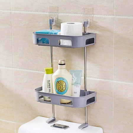 Scaffale Per Wc Bagno Doccia A Parete Organizer Articoli Da Toeletta A 3 Ripiani Casa e cucina/Organizzazione interni/Organizzazione bagno/Barattoli Trade Shop italia - Napoli, Commerciovirtuoso.it