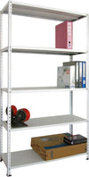 SCAFFALE-SECURKIT-'PRO-METAL'-100x40-aste-est.mt2-grigio-sp.4/10-Prometal