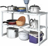Scaffale Sotto Lavabo Cucina 2 Ripiani Salvaspazio Regolabile 38x26x50-70cm 5818 Casa, arredamento e bricolage > Arredamento > Mobili e Accessori Trade Shop italia - Napoli, Commerciovirtuoso.it