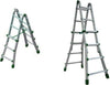 Scala-ALLUMINIO-telescopica-3+3-/-4+4-GRADINI-SCALA-TELESCOPICA-VARIE-MISURE