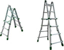 Scala-ALLUMINIO-telescopica-3+3-/-4+4-GRADINI-SCALA-TELESCOPICA-VARIE-MISURE