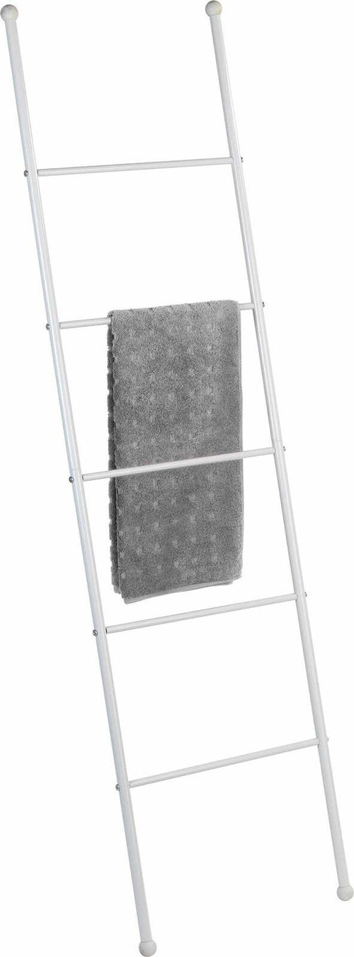 Scala decorativa in acciaio verniciato porta asciugamani da bagno h 154 cm Casa e cucina/Tessili per la casa/Biancheria da bagno/Asciugamani/Asciugamani viso-mani Decor Space - Altamura, Commerciovirtuoso.it