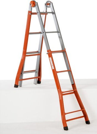 SCALA IN ACCIAIO TELESCOPICA MOD. PEPPINA GIERRE A0040 MT 3,76 SERIE 5 PIOLI 4+4 Fai da te/Prodotti per la costruzione/Scale/Scale telescopiche Trade Shop italia - Napoli, Commerciovirtuoso.it