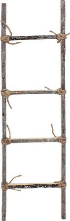 Scala in legno con legature in juta decorazione natalizia h 90 cm Casa e cucina/Decorazioni per interni/Addobbi e decorazioni per ricorrenze/Decorazioni natalizie/Ghirlande e corone MagiediNatale.it - Altamura, Commerciovirtuoso.it