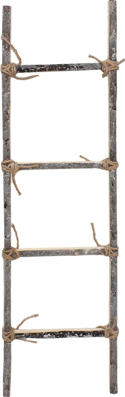 Scala in legno con legature in juta decorazione natalizia h 90 cm Casa e cucina/Decorazioni per interni/Addobbi e decorazioni per ricorrenze/Decorazioni natalizie/Ghirlande e corone MagiediNatale.it - Altamura, Commerciovirtuoso.it