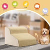 Scala-per-Animali-Domestici-Beige-2-Scalini-per-Gatti-e-Cani-Rullo-Rimuovi-Peli