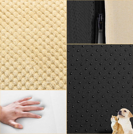 Scala-per-Animali-Domestici-Beige-4-Scalini-per-Gatti-e-Cani-Rullo-Rimuovi-Peli