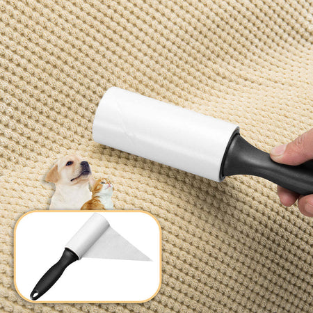 Scala-per-Animali-Domestici-Beige-4-Scalini-per-Gatti-e-Cani-Rullo-Rimuovi-Peli