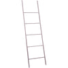 Scala decorativa in acciaio verniciato porta asciugamani da bagno h 154 cm