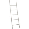 Scala decorativa in acciaio verniciato porta asciugamani da bagno h 154 cm