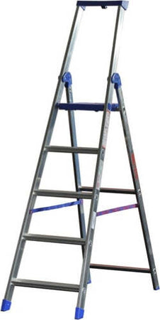 Scala professionale Climb Evolution - 5 gradini - alluminio - Marchetti Fai da te/Prodotti per la costruzione/Scale/Scale multiuso Eurocartuccia - Pavullo, Commerciovirtuoso.it